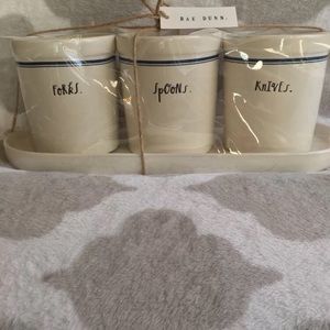 Rae Dunn utensil holder